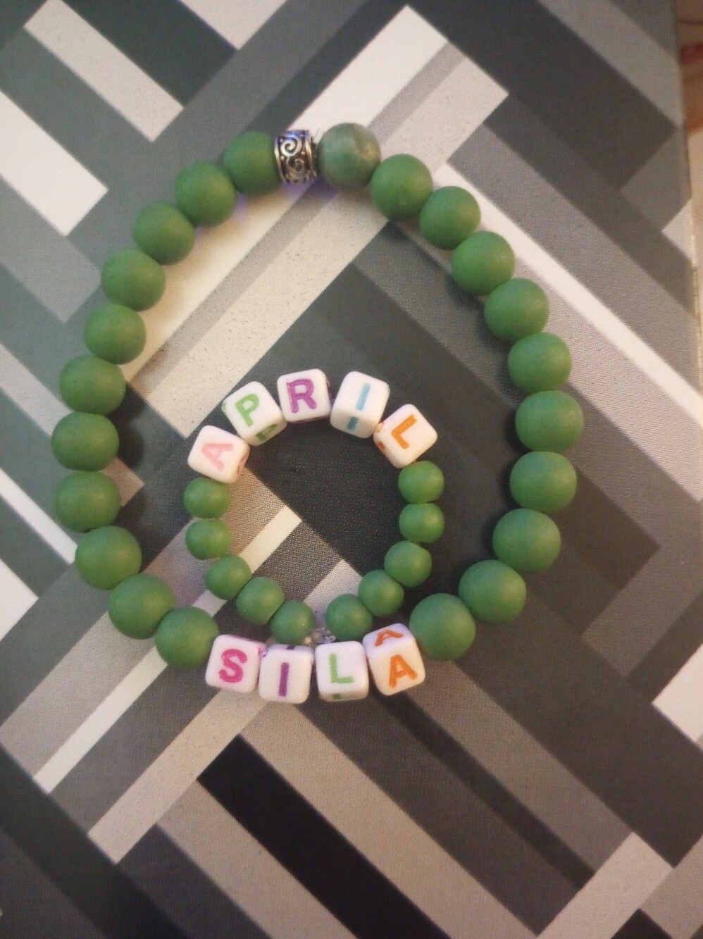 Personalized Beaded Bracelet